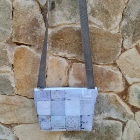 PressedCeilingBlocks1 - Recycled Felt Sling Purse