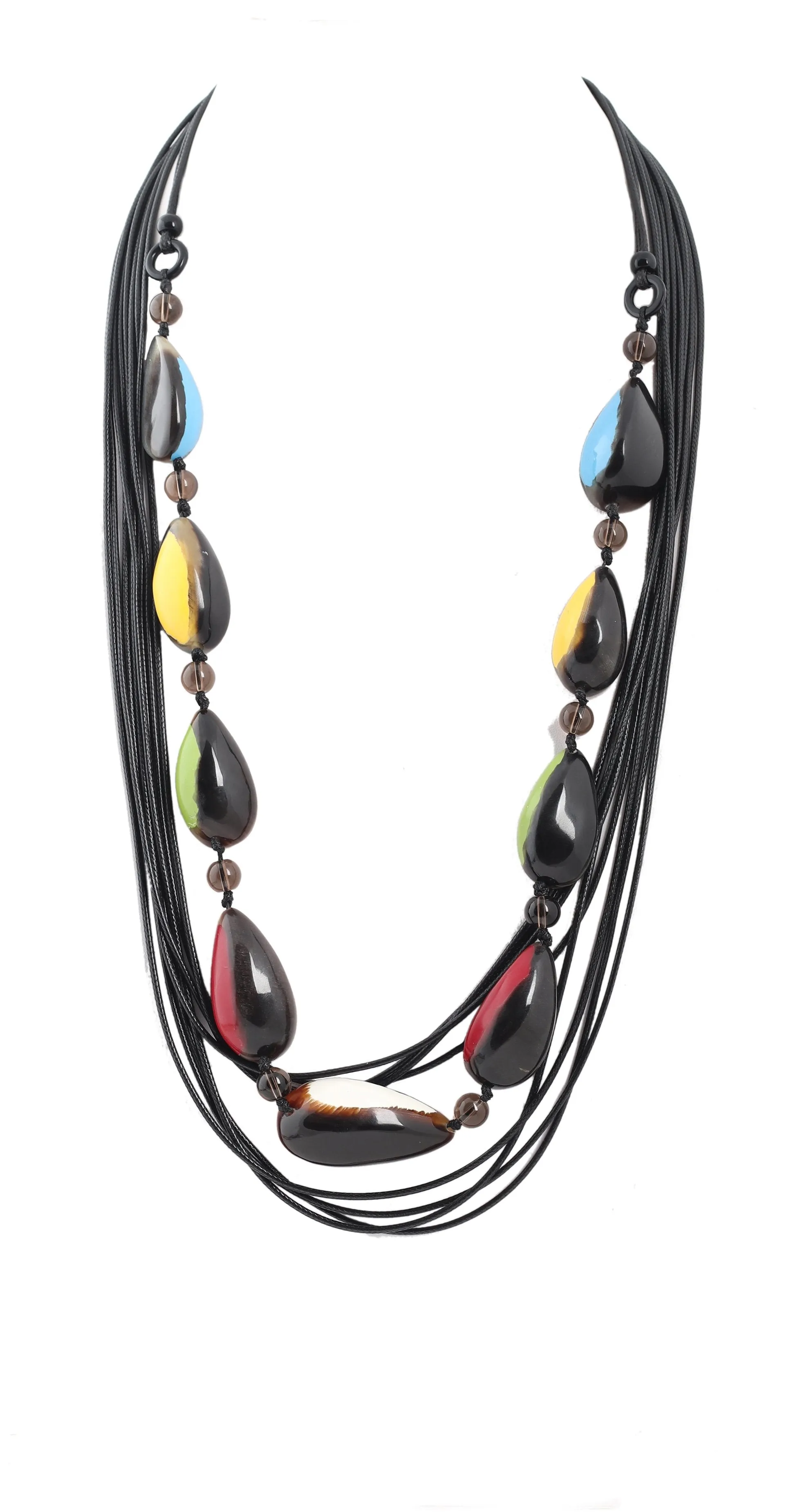 Rainbow Opera Necklace Alisha D