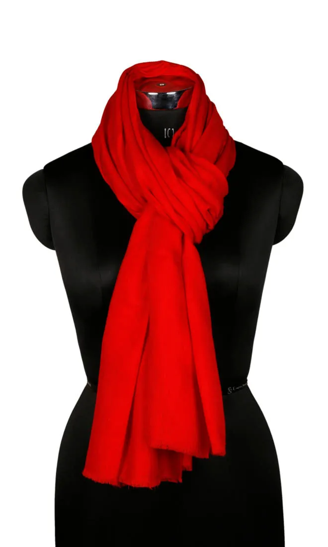Red  Woolen Shawl