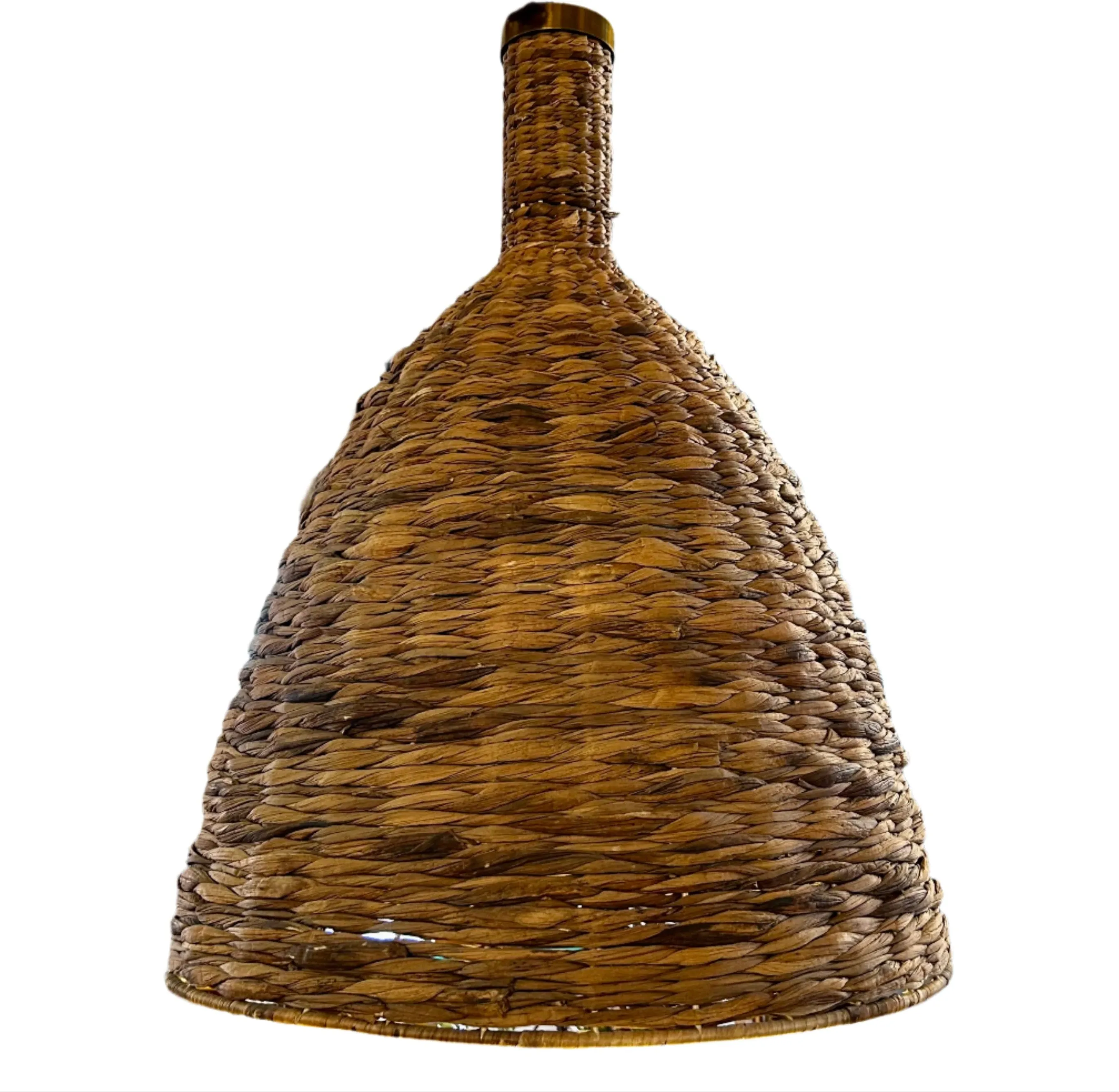 RH Restoration Hardware Panama Handwoven Pendant Light