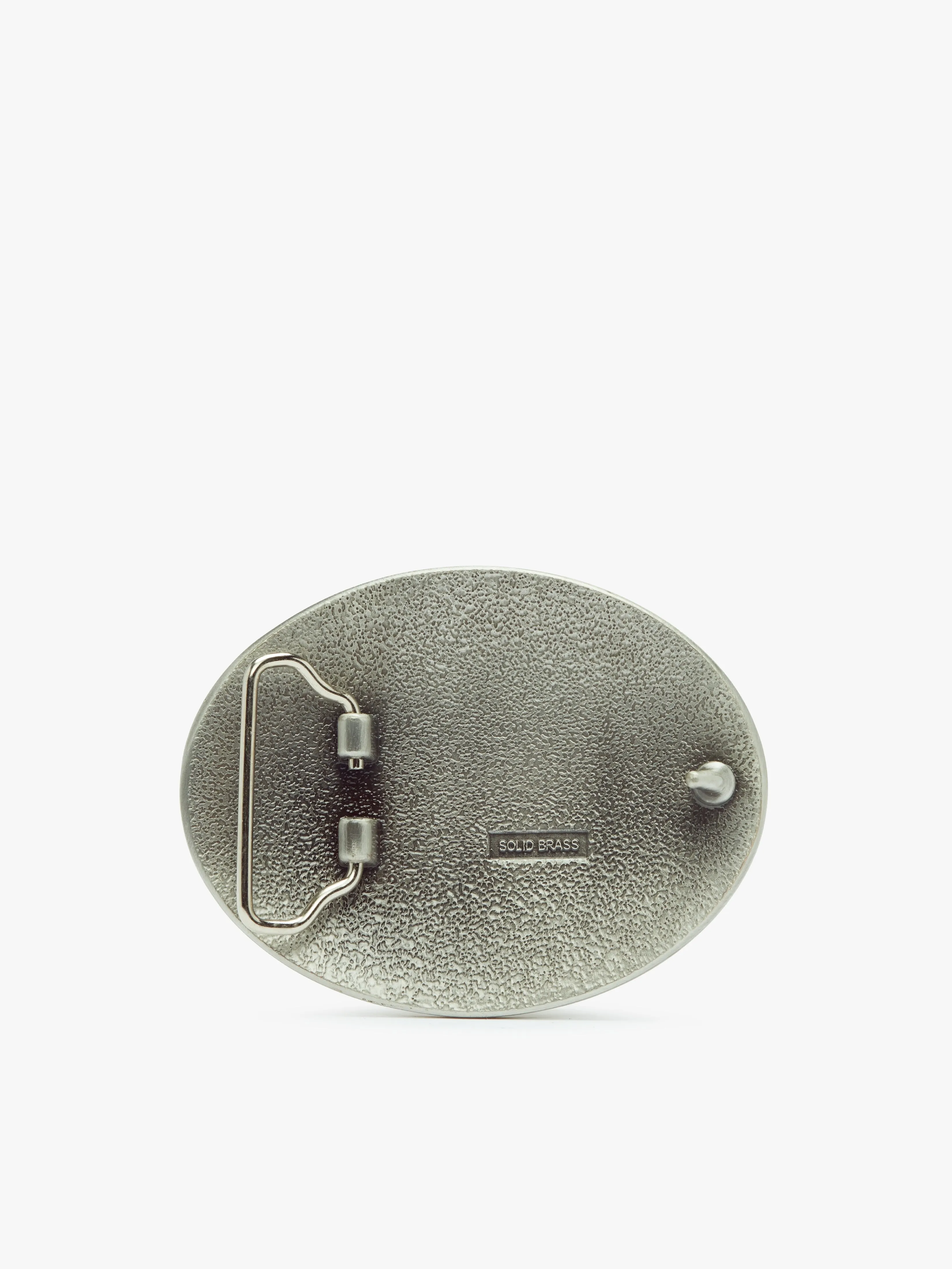 R.M.Williams - Logo Buckle - Silver