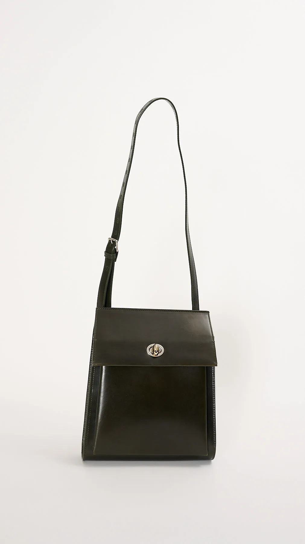 Seed Satchel in Peat Green