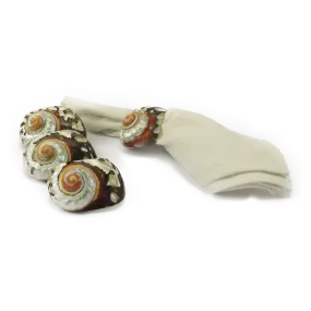 Shell Alikreukel Napkin Ring set of 6