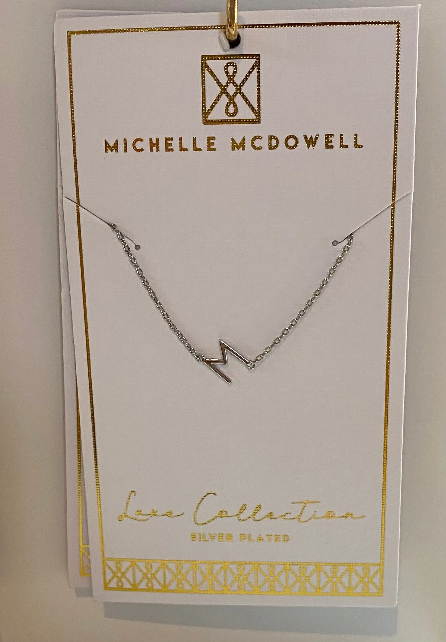 Small Initial Necklace