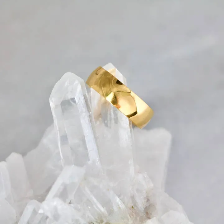 Statement Band Ring - Tarnish Free