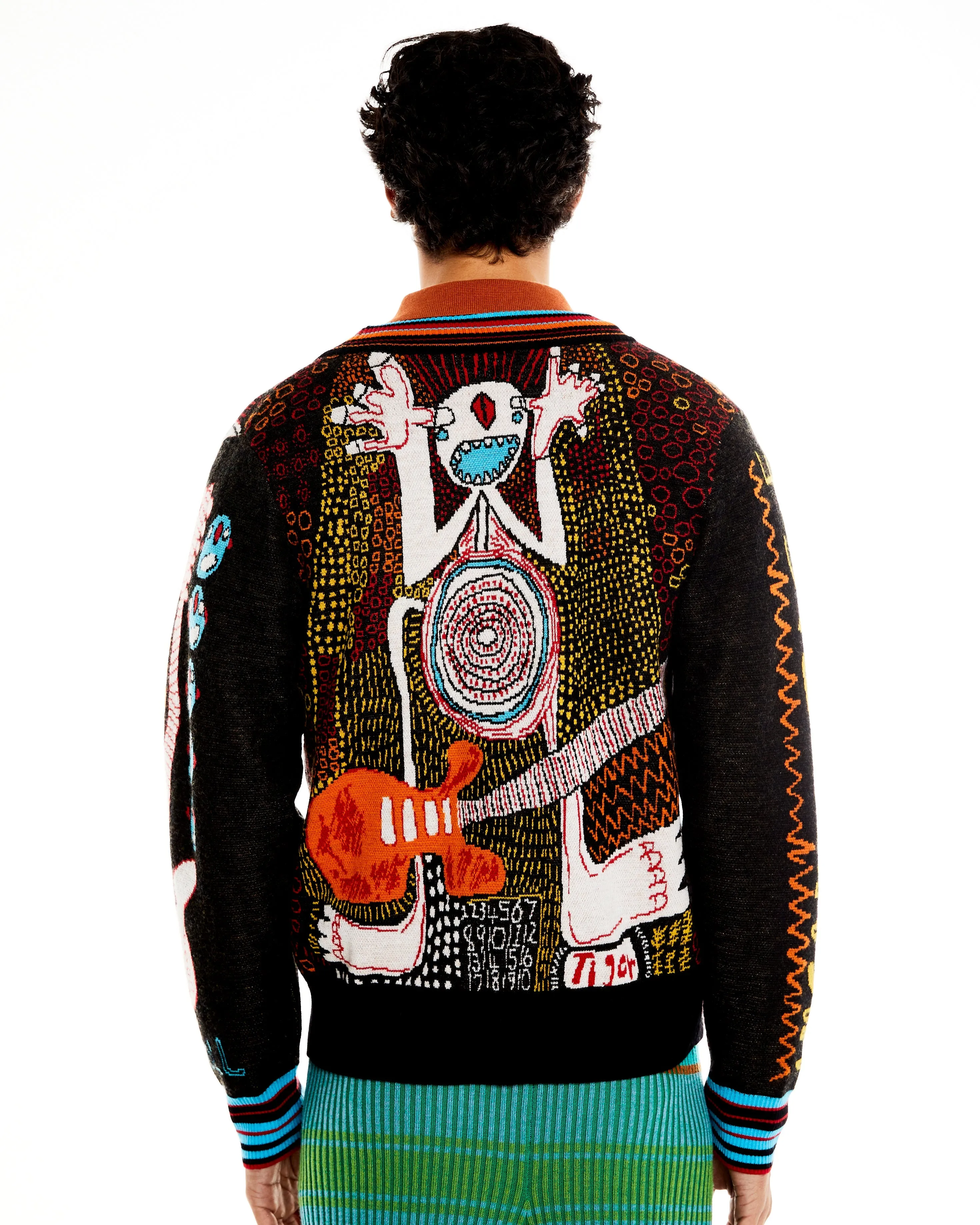WAH-WAH x Kunmanara (Tiger) Yaltangki - Cardigan
