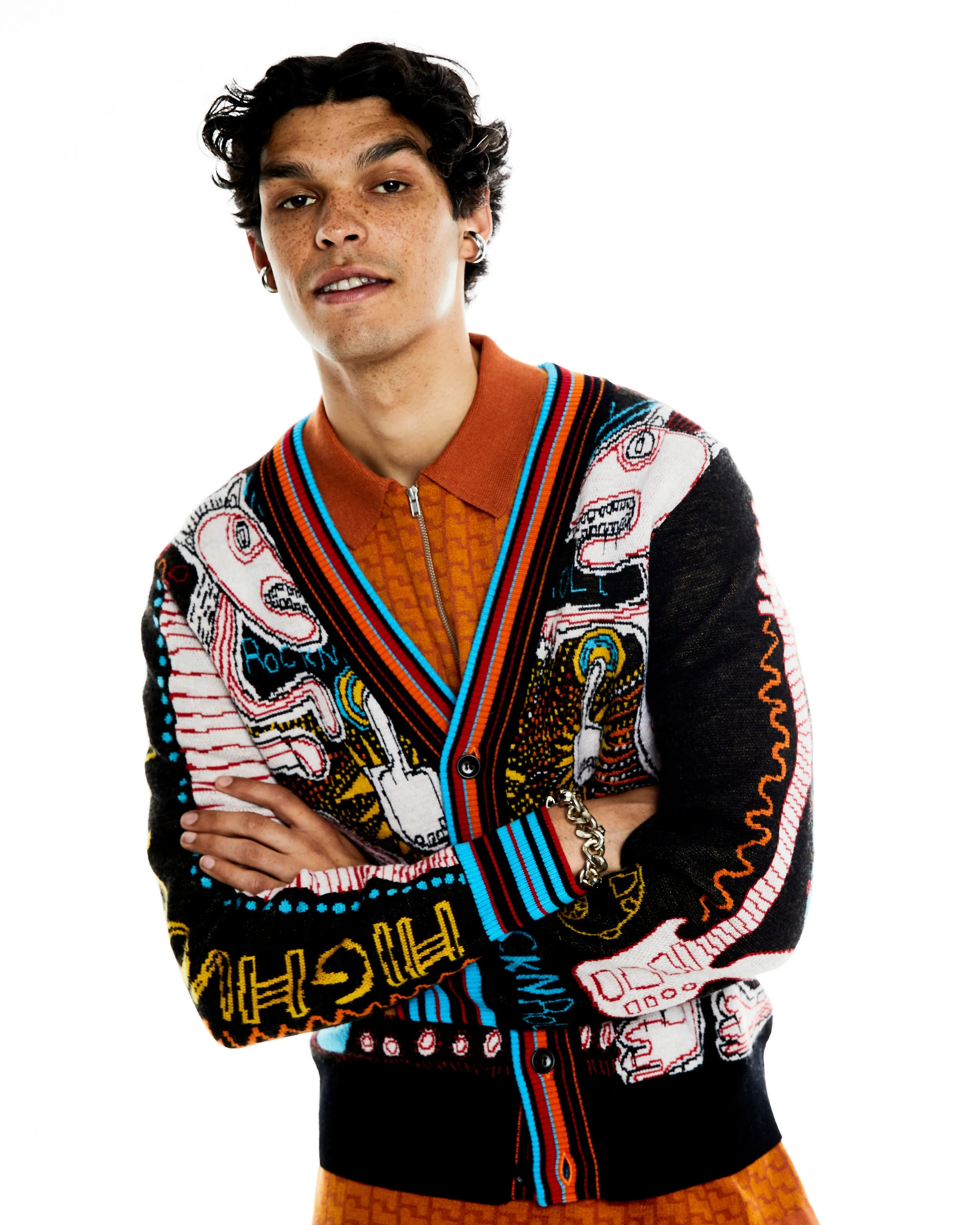 WAH-WAH x Kunmanara (Tiger) Yaltangki - Cardigan