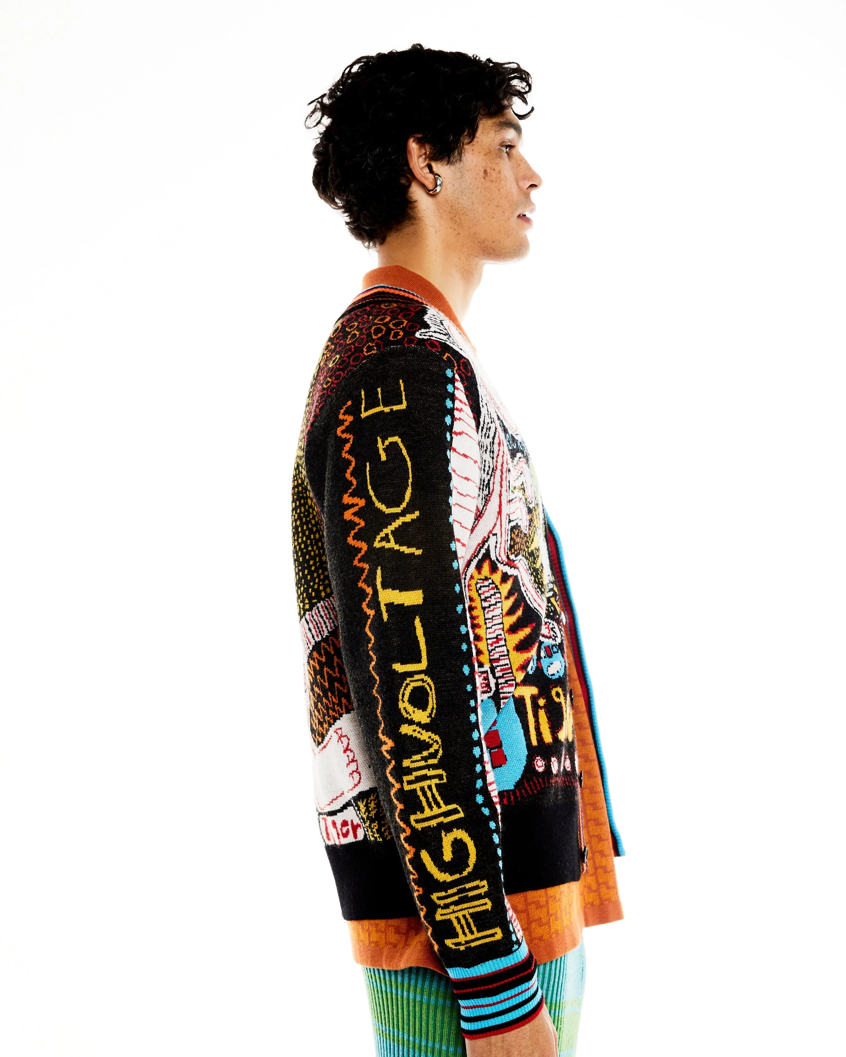 WAH-WAH x Kunmanara (Tiger) Yaltangki - Cardigan